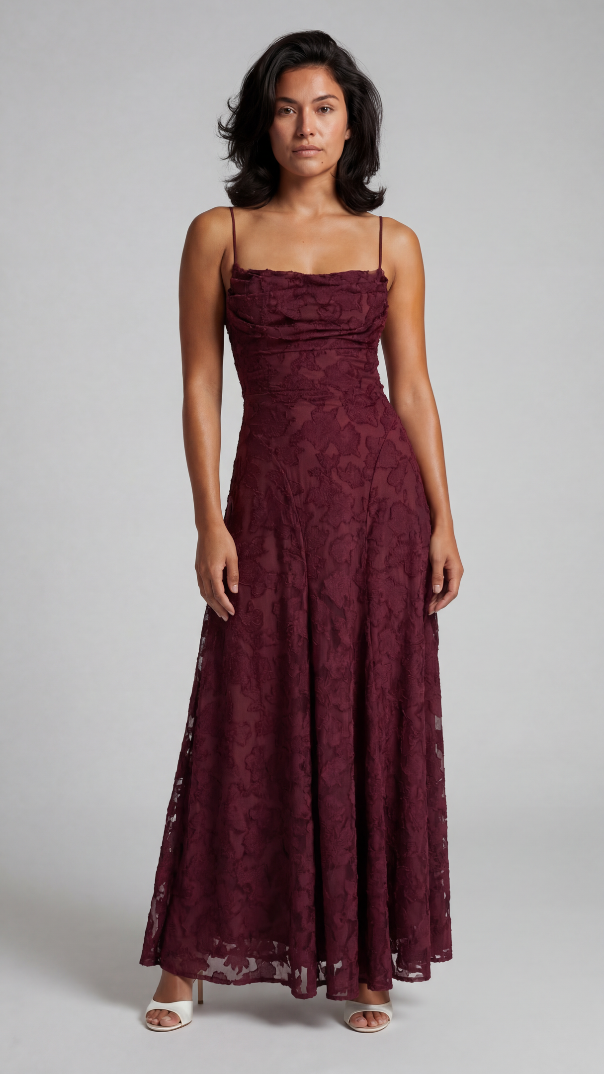 Backless Lace Up Dress